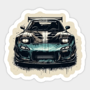 Mazda RX7 Sticker